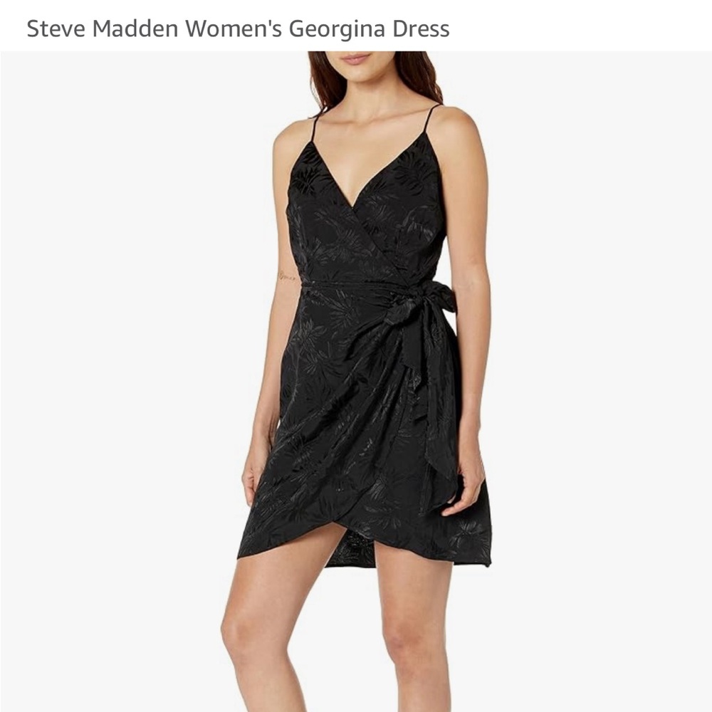 Black Steve Madden dress sz 6